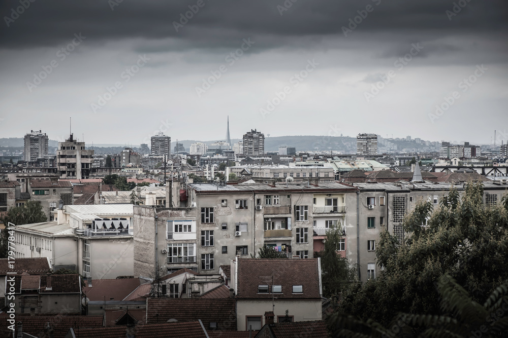 View across Zemun to Belgrade. Serbia View across Zemun to Belgrade. Serbia