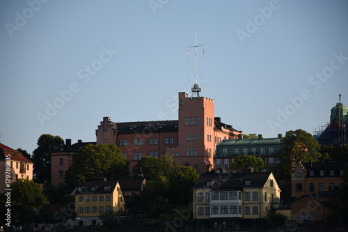 Stockholm, Gröna Lund, Vergnügungspark, Halbinsel, Tivoli, Gröna Lunds Tivoli, Djurgården, Fjord, Strömen, Strömmen, Ladugårdslandsviken, Wasser photo