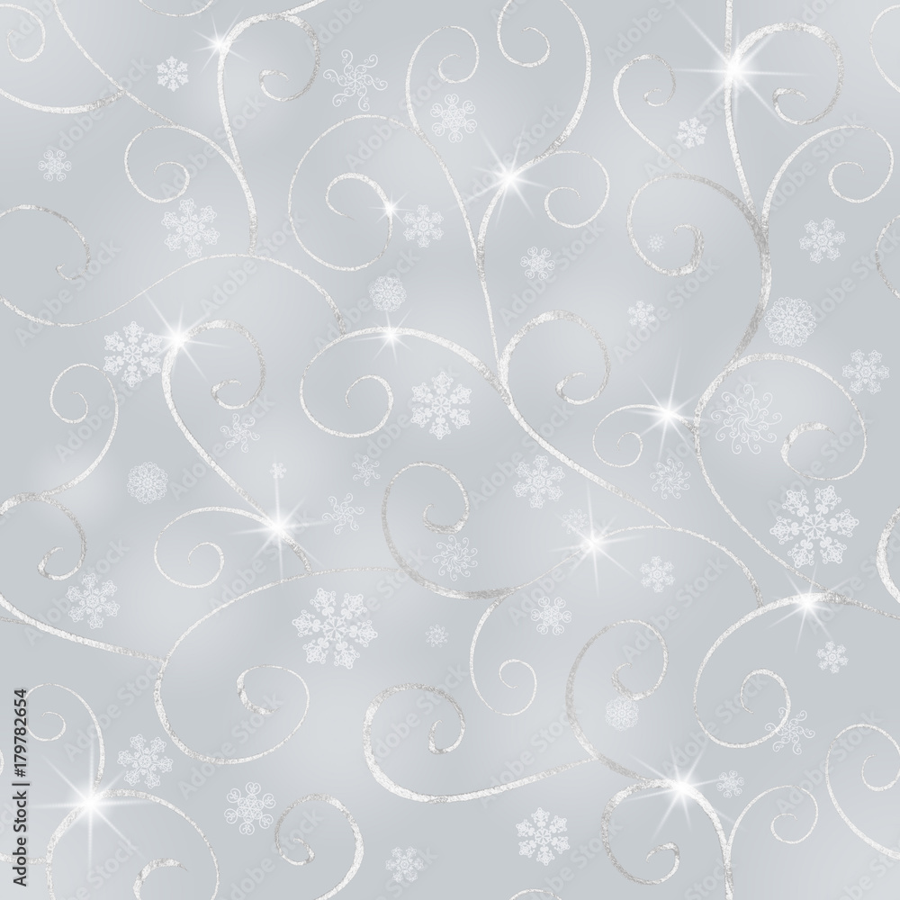 Abstract winter gray pattern