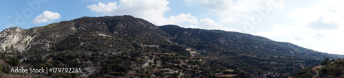 Hills in south Cyprus