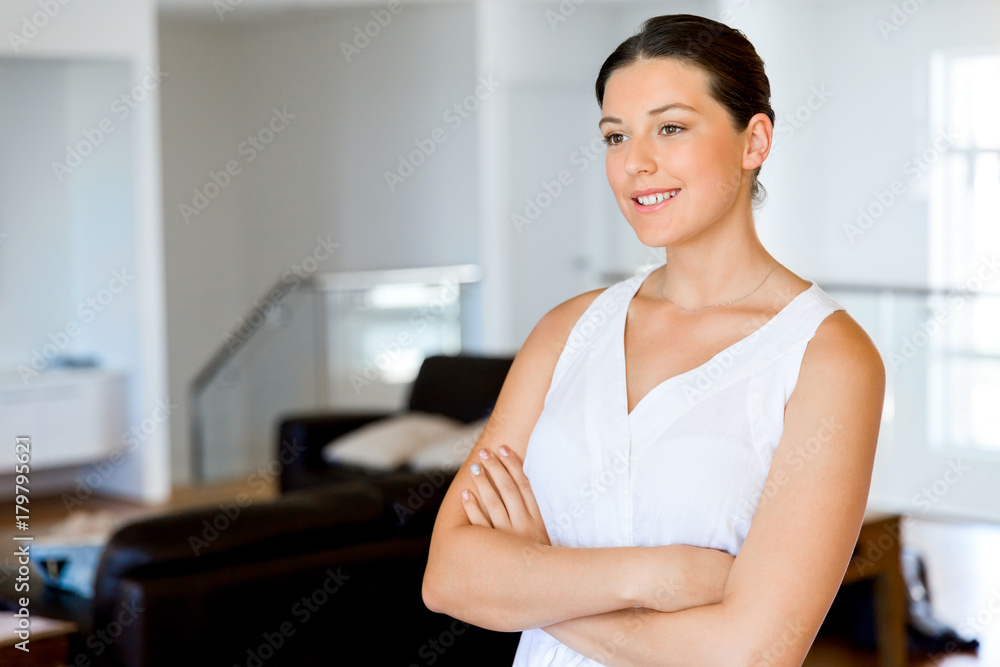 Beautiful woman portrait indoors Beautiful woman portrait indoors