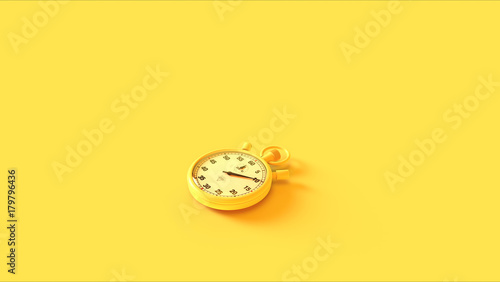 Yellow Stop Watch