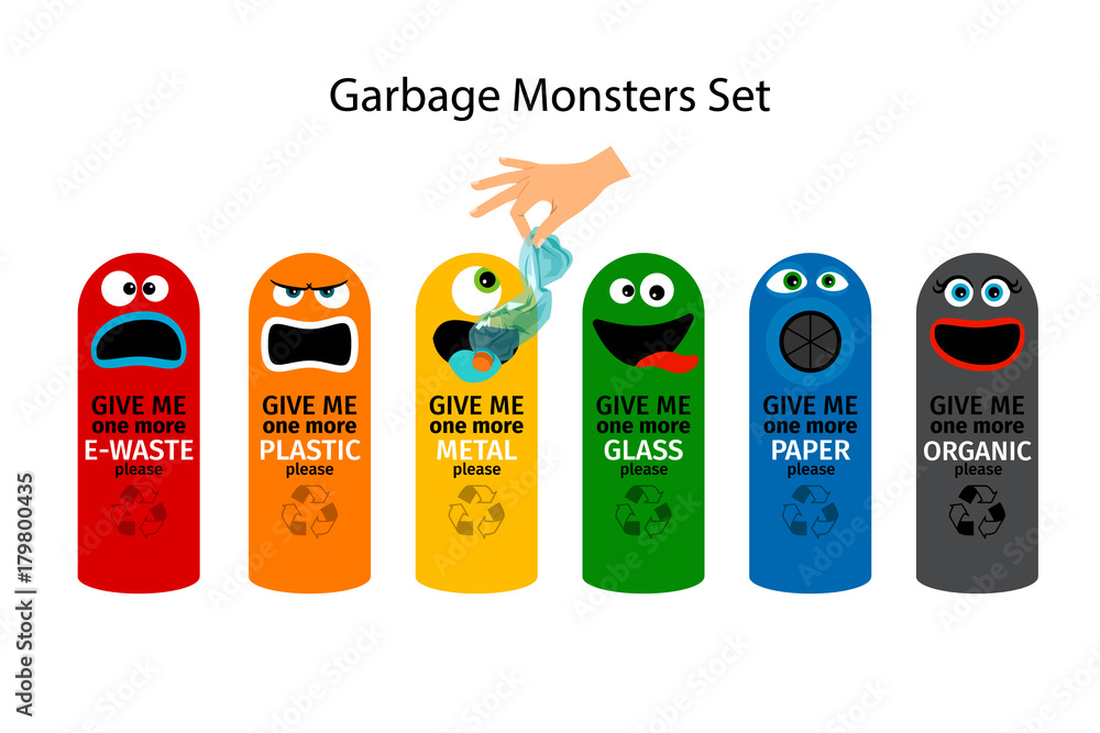 Garbage cans for kids Garbage cans for kids