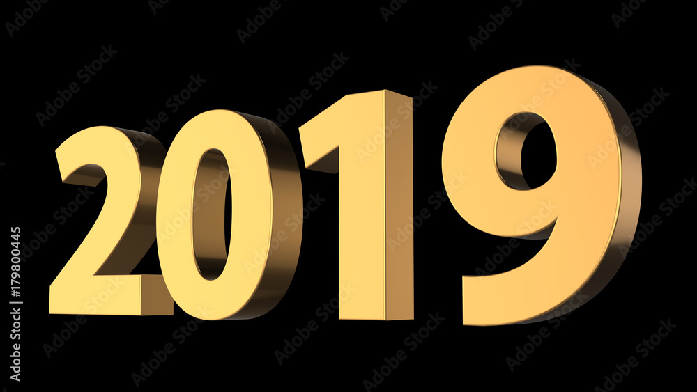 3d rendering of happy new year.merry Christmas with black background color 3d rendering of happy new year.merry Christmas with black background color