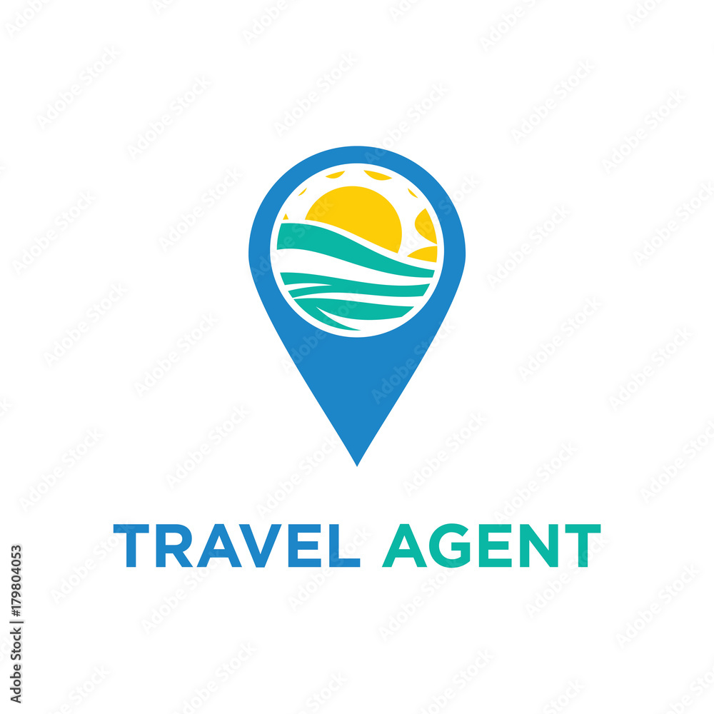 Travel logo vector life design illustration