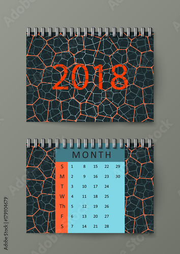 Brochure template with abstract background. Structure molecule and communication. Scientific concept for your design. Medical, technology, science background. Eps10 Vector illustration