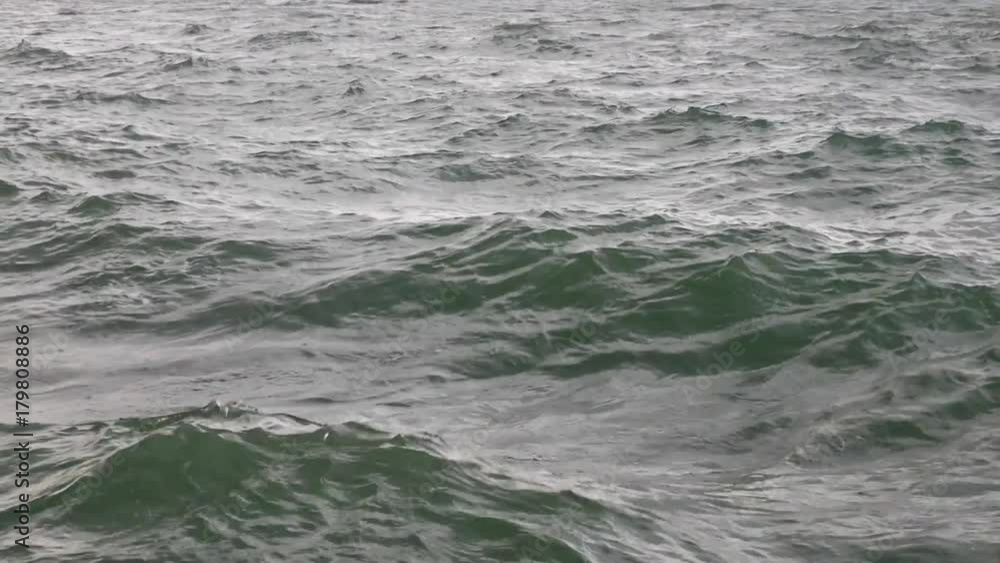 Ocean water with small waves Ocean water with small waves