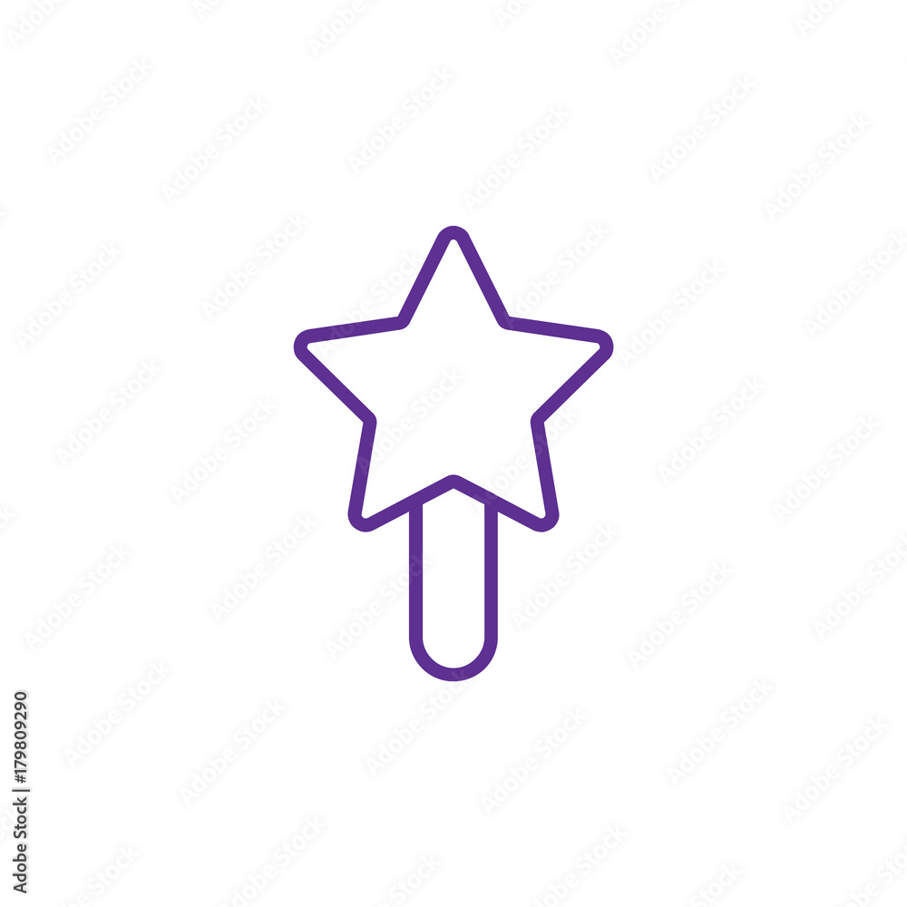 Magic icon design tool vector illustration Magic icon design tool vector illustration