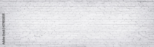 white brick wall  texture of whitened masonry as a background