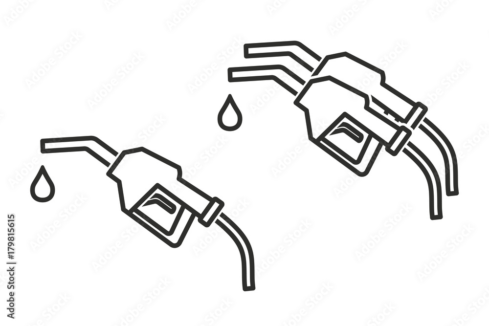 Fuel vector icon. Fuel vector icon.