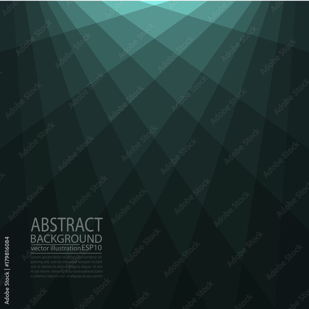 Obraz premium Abstract geometric background blue and blue of lines and rhombuses for screen saver, banner, article, post, texture, pattern ...