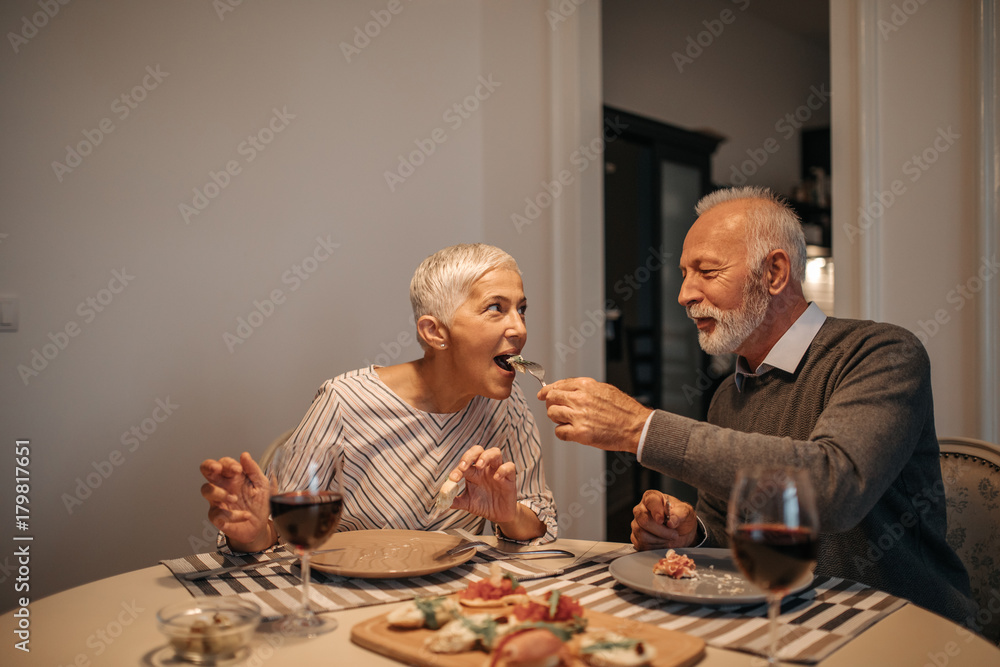 Another meal shared with the love of her life Another meal shared with the love of her life