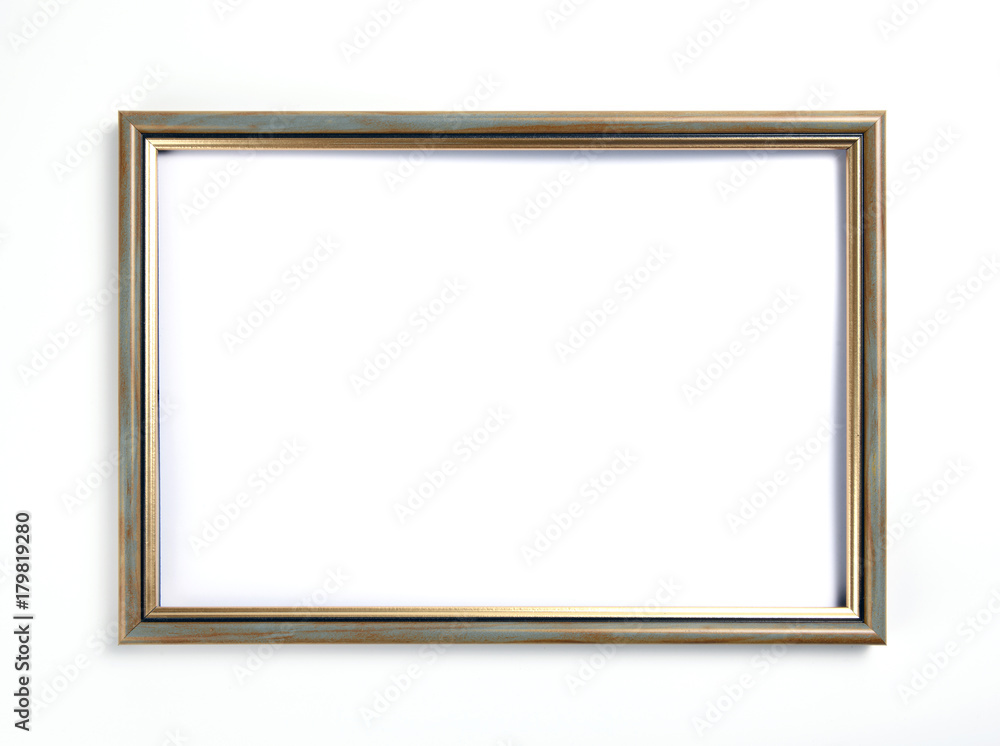 Wooden frame for painting or picture on white background. Wooden frame for painting or picture on white background.