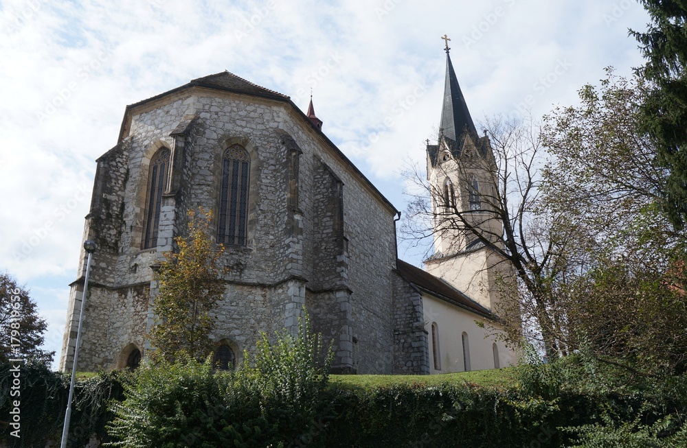 Cathedral in Novo Mesto, Slovenia