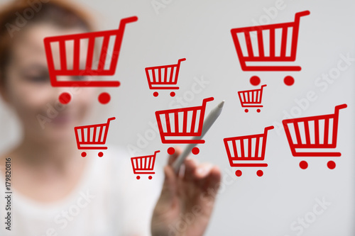 girl shopping