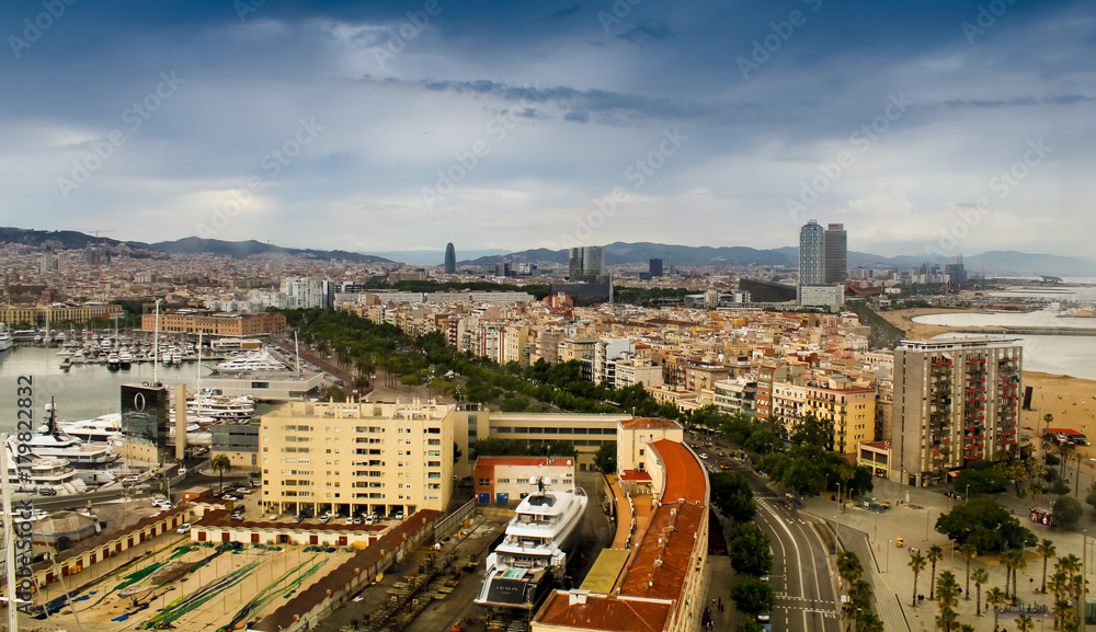 Obraz premium Cable car views