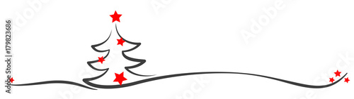 Weihnachtsbaum Hintergrund rote Sterne