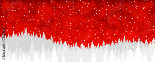 Christmas landscape