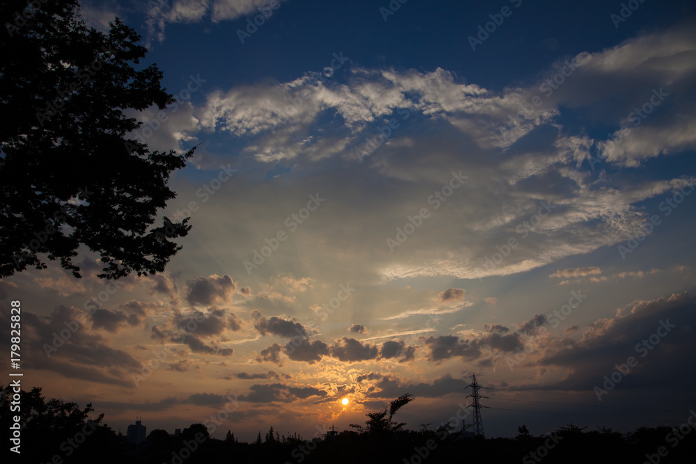 Fototapeta premium 夕暮れ