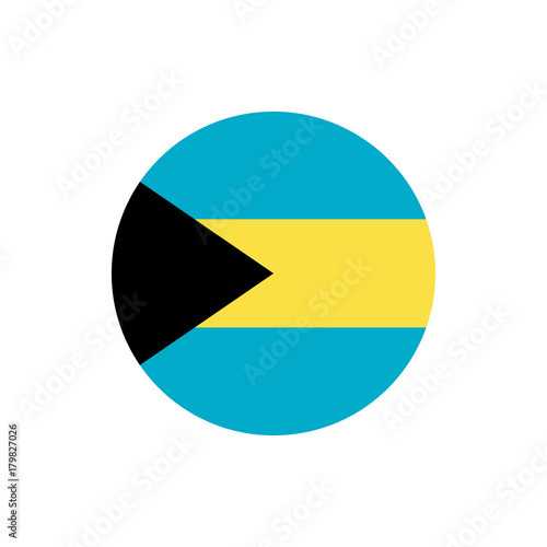 Free Download Bahamas flag, official colors and proportion correctly. National Bahamian flag. Vector illustration - GFXLoad