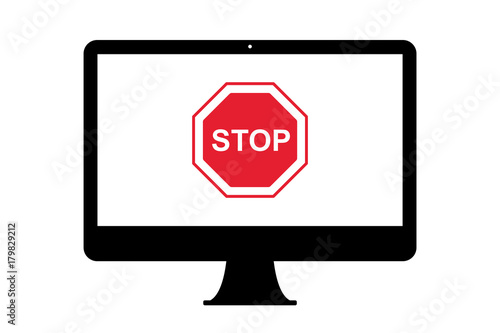 PC - Stoppschild