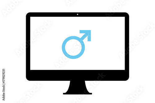 PC - Symbol für Mann