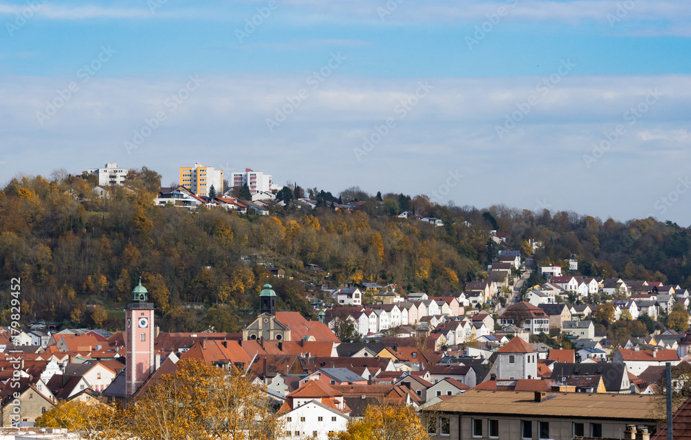 Blick auf Eichstätt StockFoto Adobe Stock