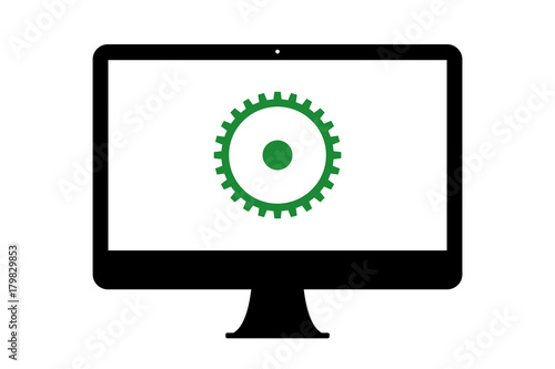 PC - Zahnrad - Systemeinstellungen