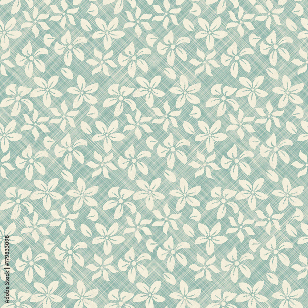 Seamless creative hand-drawn pattern of stylized flowers. Vector illustration Seamless creative hand-drawn pattern of stylized flowers. Vector illustration