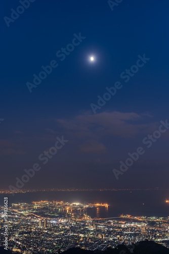 Fototapeta Naklejka Na Ścianę i Meble -  摩耶山の夜景