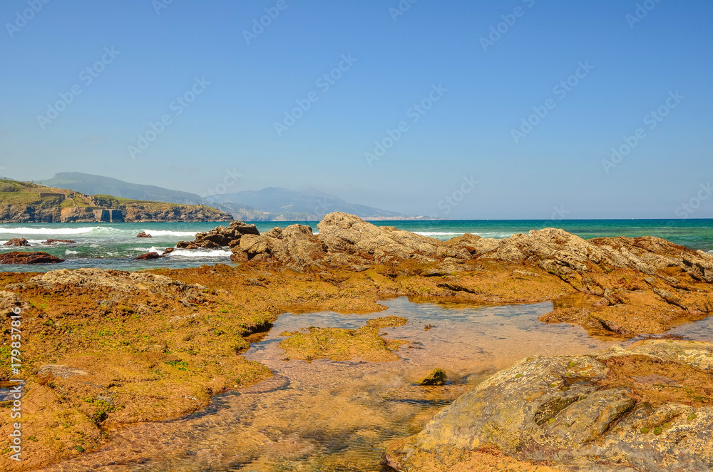 coast of Muskiz, Vizcaya, Basque Country, spain, europe 