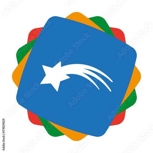 App Icon bunt - Sternschnuppe