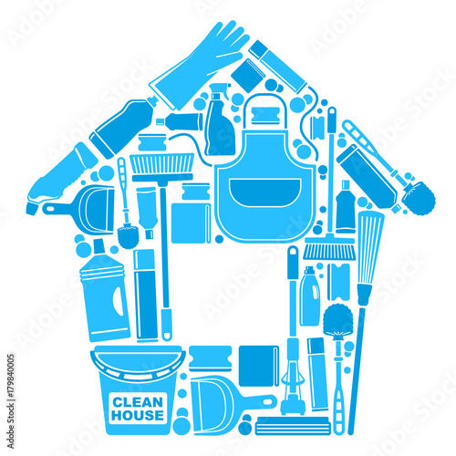 Symbols of a clean house