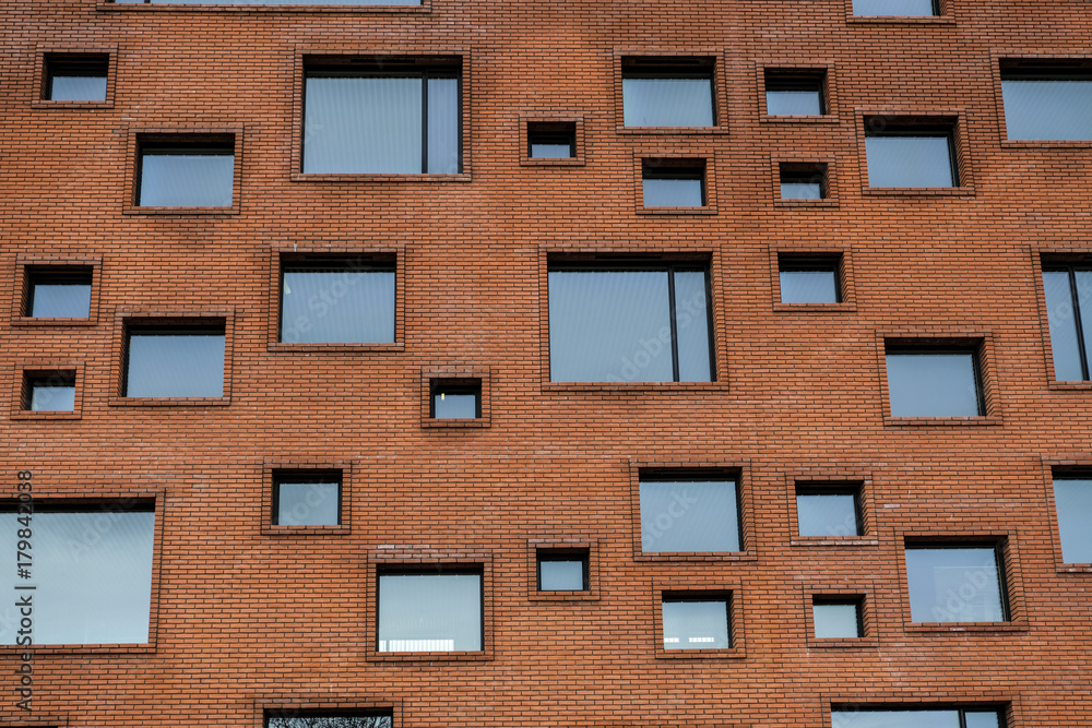 Obraz premium Modern Building with different Windows