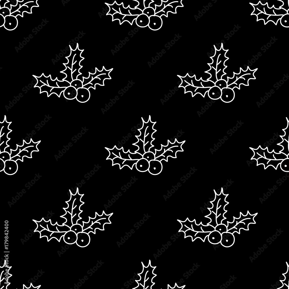 Christmas seamless pattern with wreath. Perfect design for textile design, wrapping paper, cards. Christmas seamless pattern with wreath. Perfect design for textile design, wrapping paper, cards.