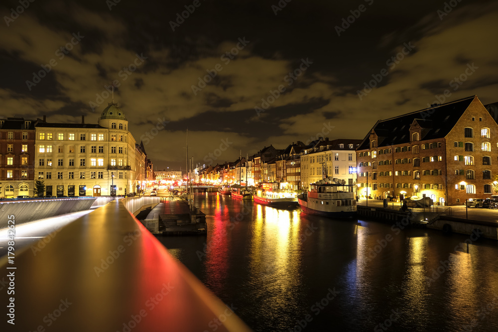Copenhagen by Night, Denmark, Europe