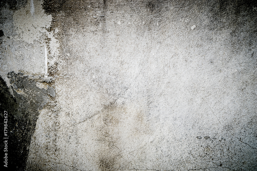 Fototapeta premium grungy dark gray cement wall for texture background
