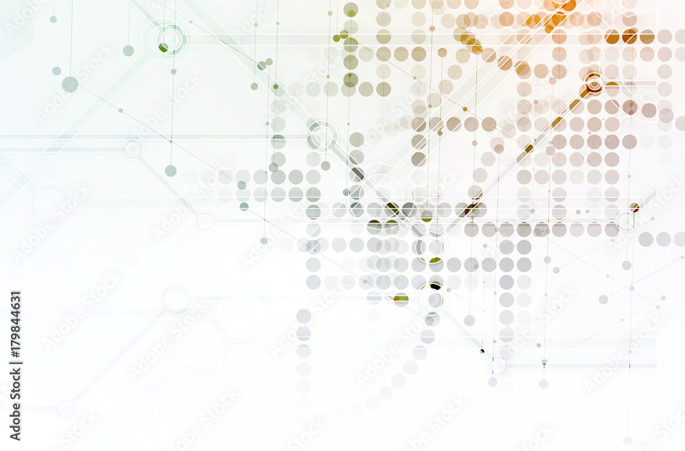Digital technology world. Business virtual concept. Vector background Digital technology world. Business virtual concept. Vector background