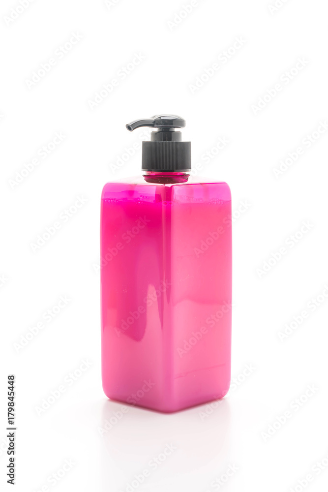 shampoo or soap bottle on white background shampoo or soap bottle on white background