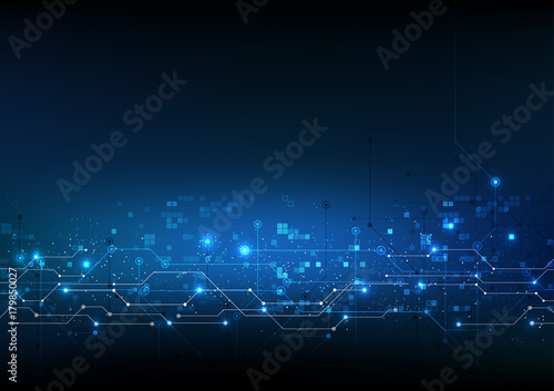 vector abstract background technology illustration communication data security