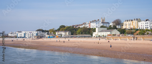 The Seafront, Exmouth, Devon, UK photo