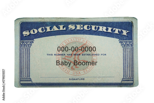 Baby Boomer Social Security photo