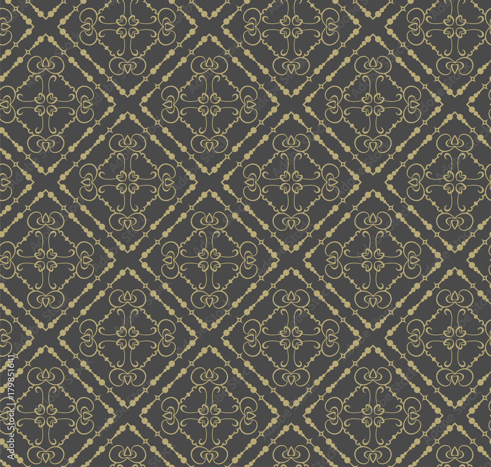 Seamless Wallpaper Damask