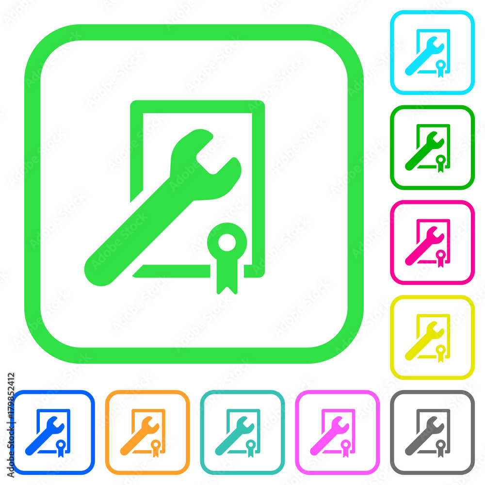 Award winning services vivid colored flat icons icons Award winning services vivid colored flat icons icons