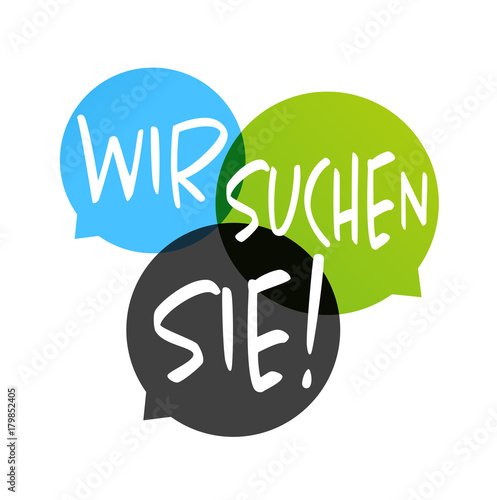 Wir suchen Sie