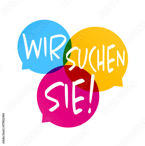 Wir suchen Sie