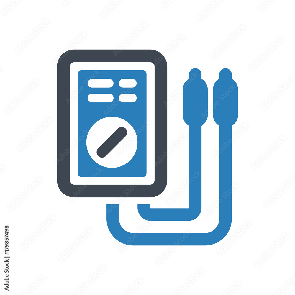 Voltmeter Icon Voltmeter Icon
