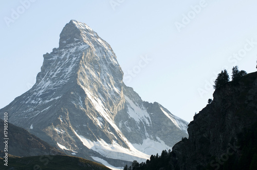 View of Matterhorn mountain photo