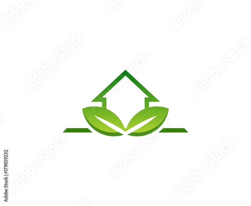 House leaf logo