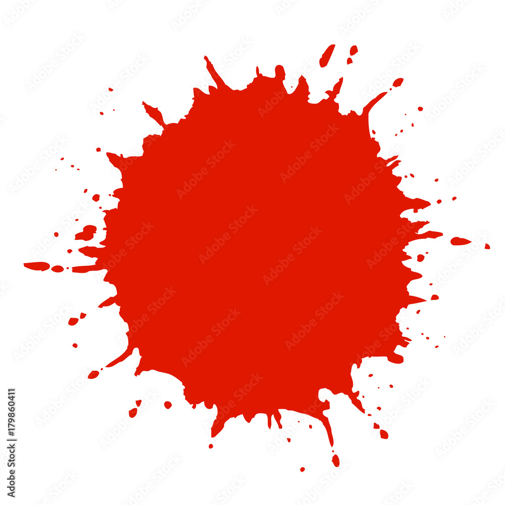 Roter Fleck Adobe Stock